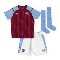 Aston Villa Philippe Coutinho #23 Fußballbekleidung Heimtrikot Kinder 2023-24 Kurzarm (+ kurze hosen)